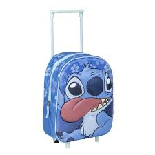 Mini Zaino Trolley Disney Stitch 3d