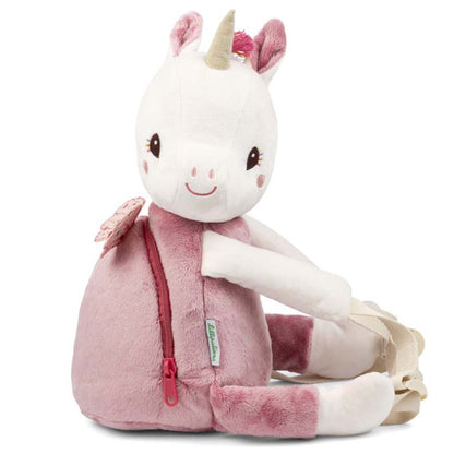 Zaino morbido a forma di unicorno LENA - Lilliputiens