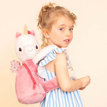 Zaino morbido a forma di unicorno LENA - Lilliputiens