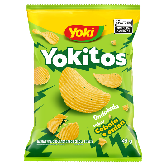 Yokitos Batata Ondulada Con Sal 45g
