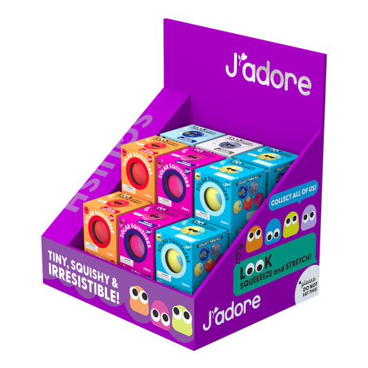 J’adore Solar Squishers Squishy 6 cm Assortito