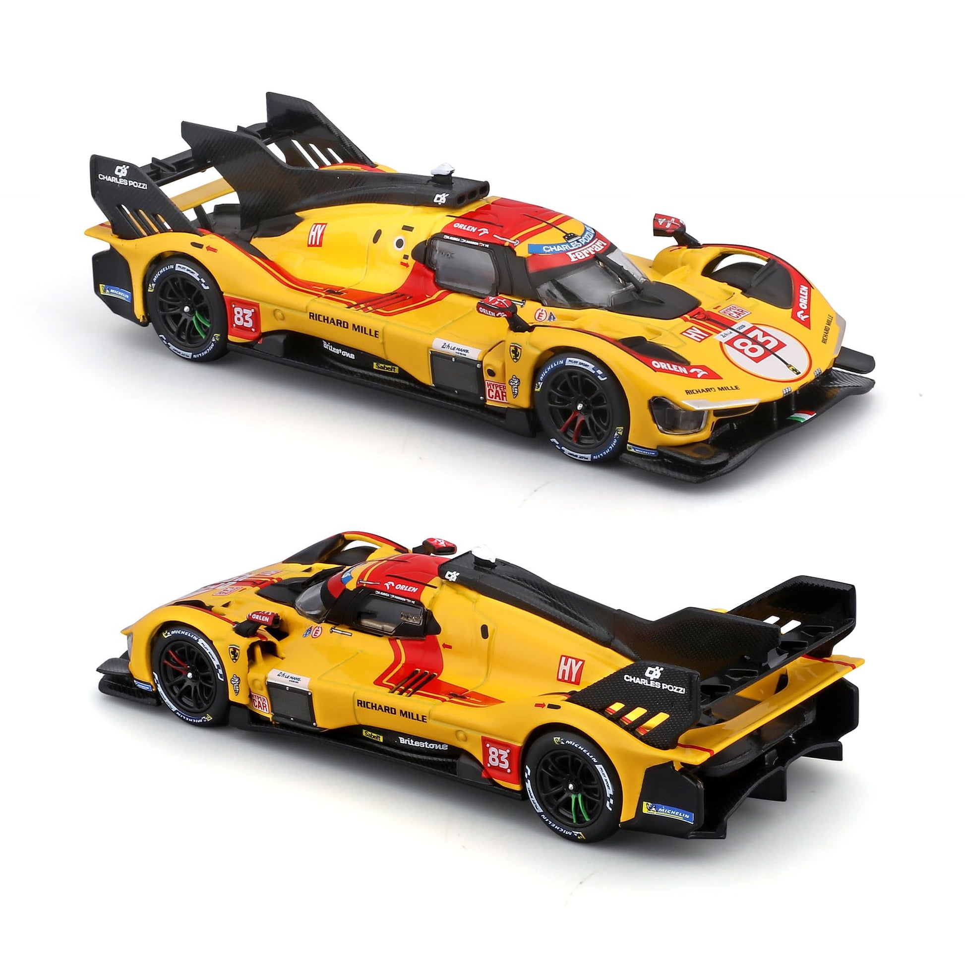 Bburago Ferrari 499 P 24H Le Mans Champion 2025 N.83 1:43