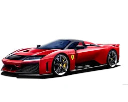 Bburago Ferrari F80 1:24 - Modellino Die Cast