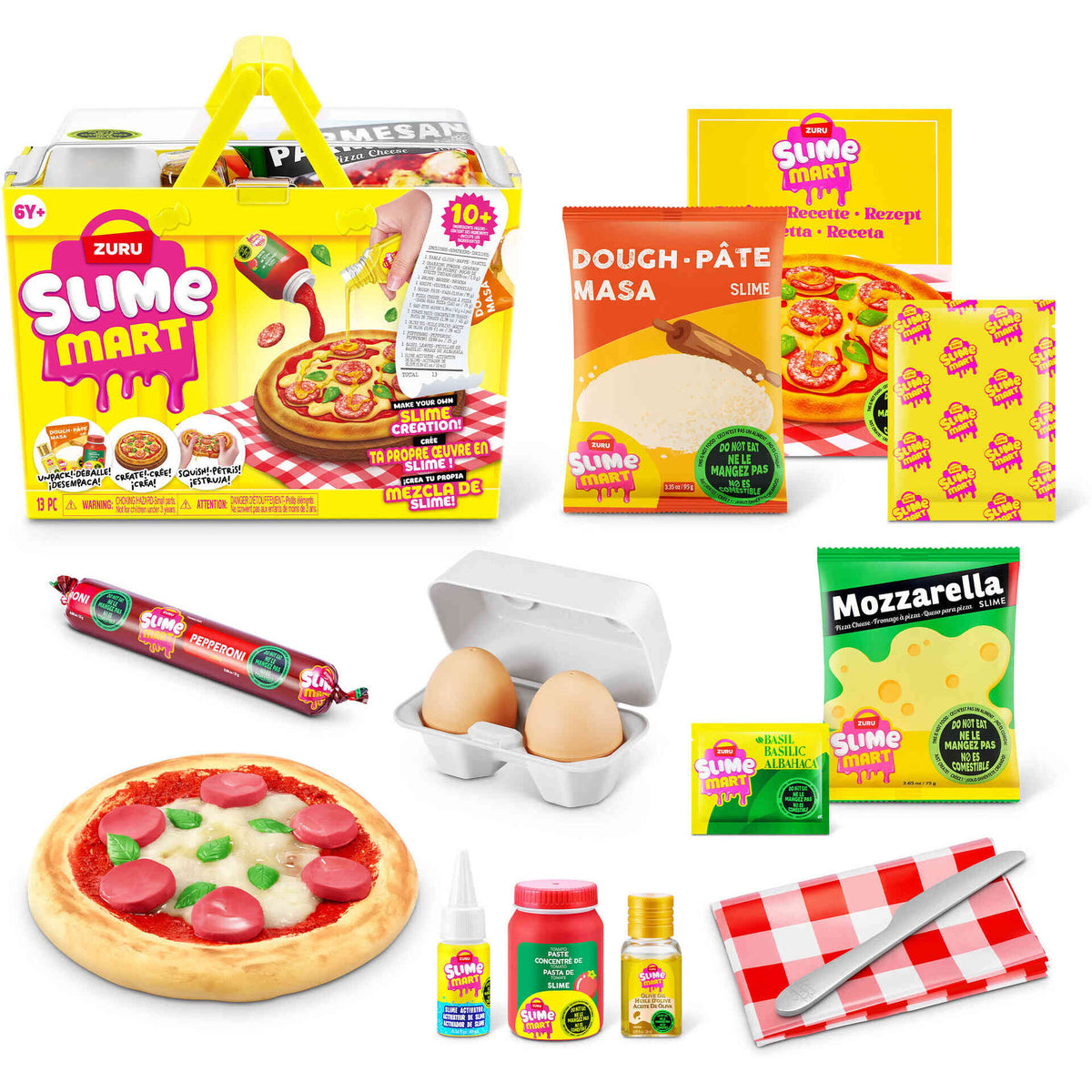 ZURU Slime Mart - Cestino Pizza