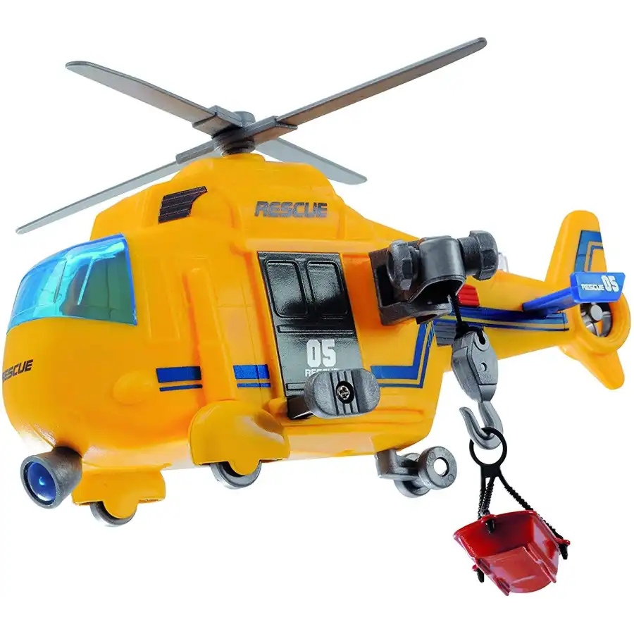 Cadabra Elicottero Salvataggio Verde/Giallo Rescue Series