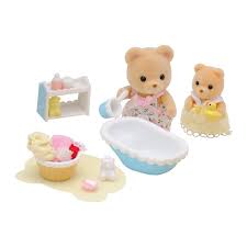 Sylvanian Families - Set Bagno Con 2 Personaggi SYLVANIAN FAMILIES