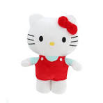 Peluche Hello Kitty 30cm - Rosso PTS