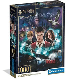 Harry Potter Puzzle 1000 Pezzi Dementors Hogwarts