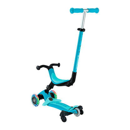 Globber - Go-Up Active Lights 360° - Aqua monopattino