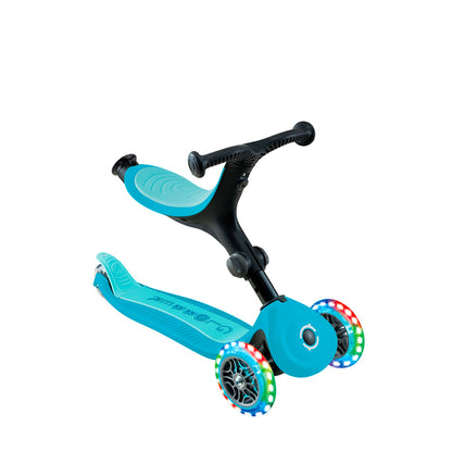 Globber - Go-Up Active Lights 360° - Aqua monopattino