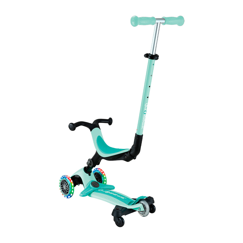 Globber - GoUp Active Lights 360° - Mint-Dark Mint MONOPATTINO
