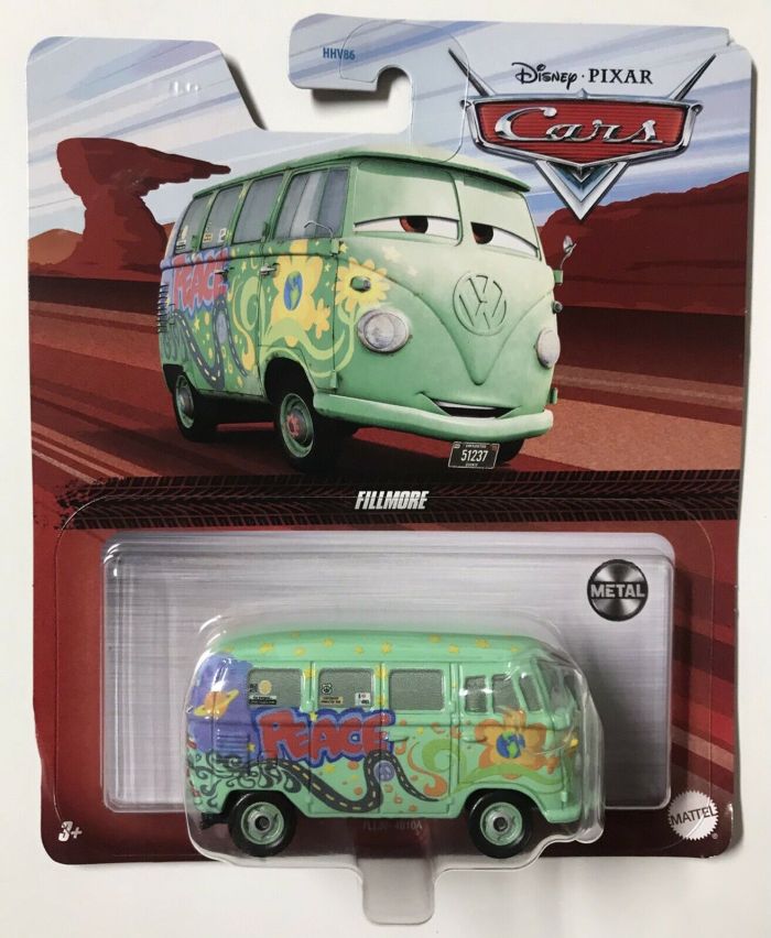 veicolo disney cars 1:55 fillmore die-cast