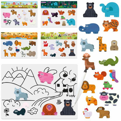 HEADU 10 Giochi con gli Animali Magnetici