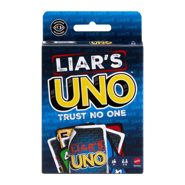 Liar's UNO Gioco di Carte del Bluff - Mattel Games