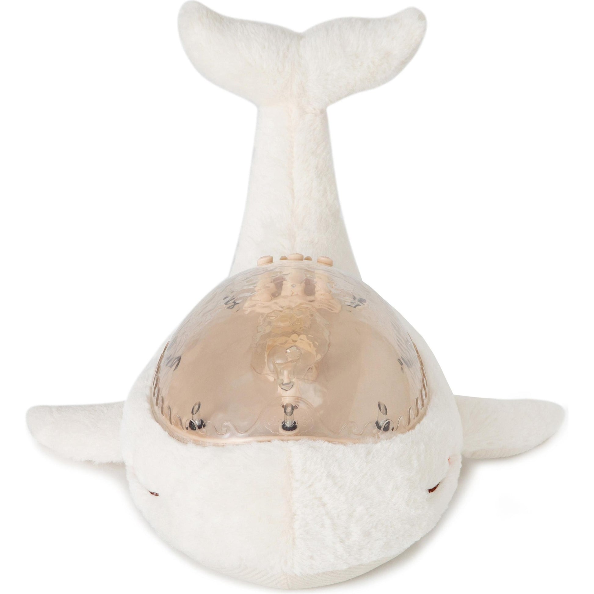 Cloud B Tranquil Whale Peluche Luminoso Bianco
