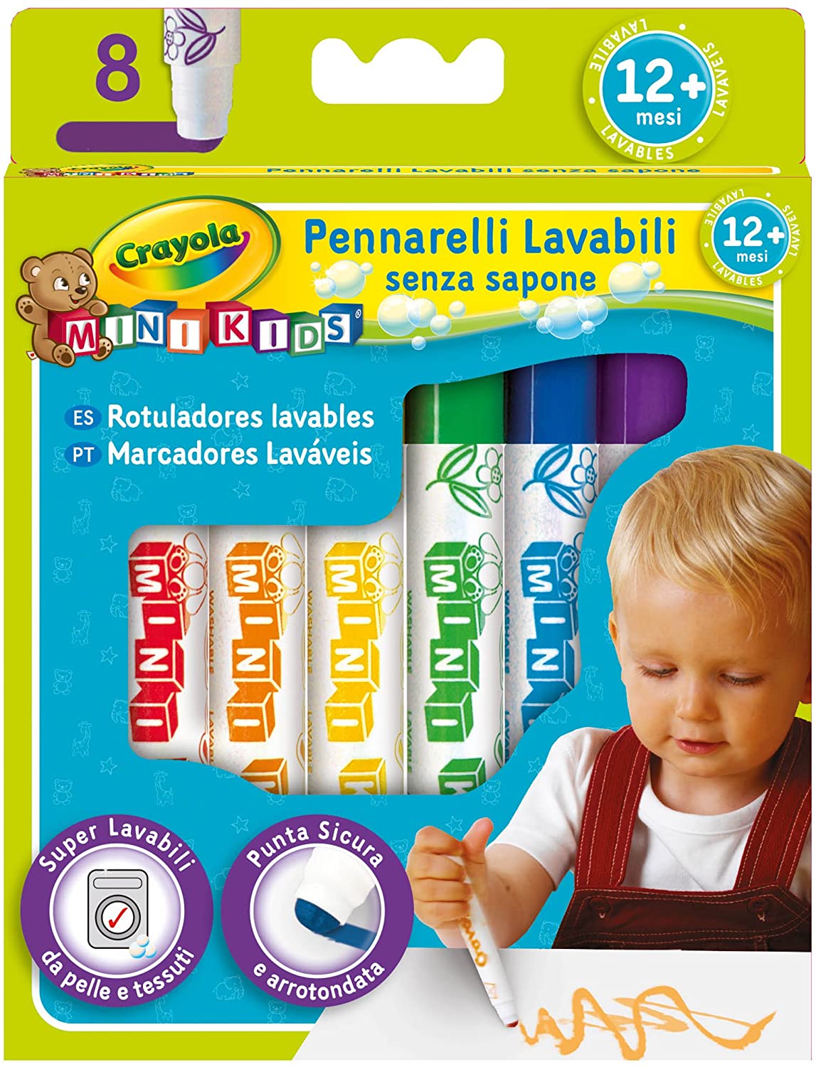 8 Colori Fibra Mini Kids - toysvaldichiana.it