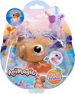 Animagic Let's Glo Capybara Electronic Pet Luminoso