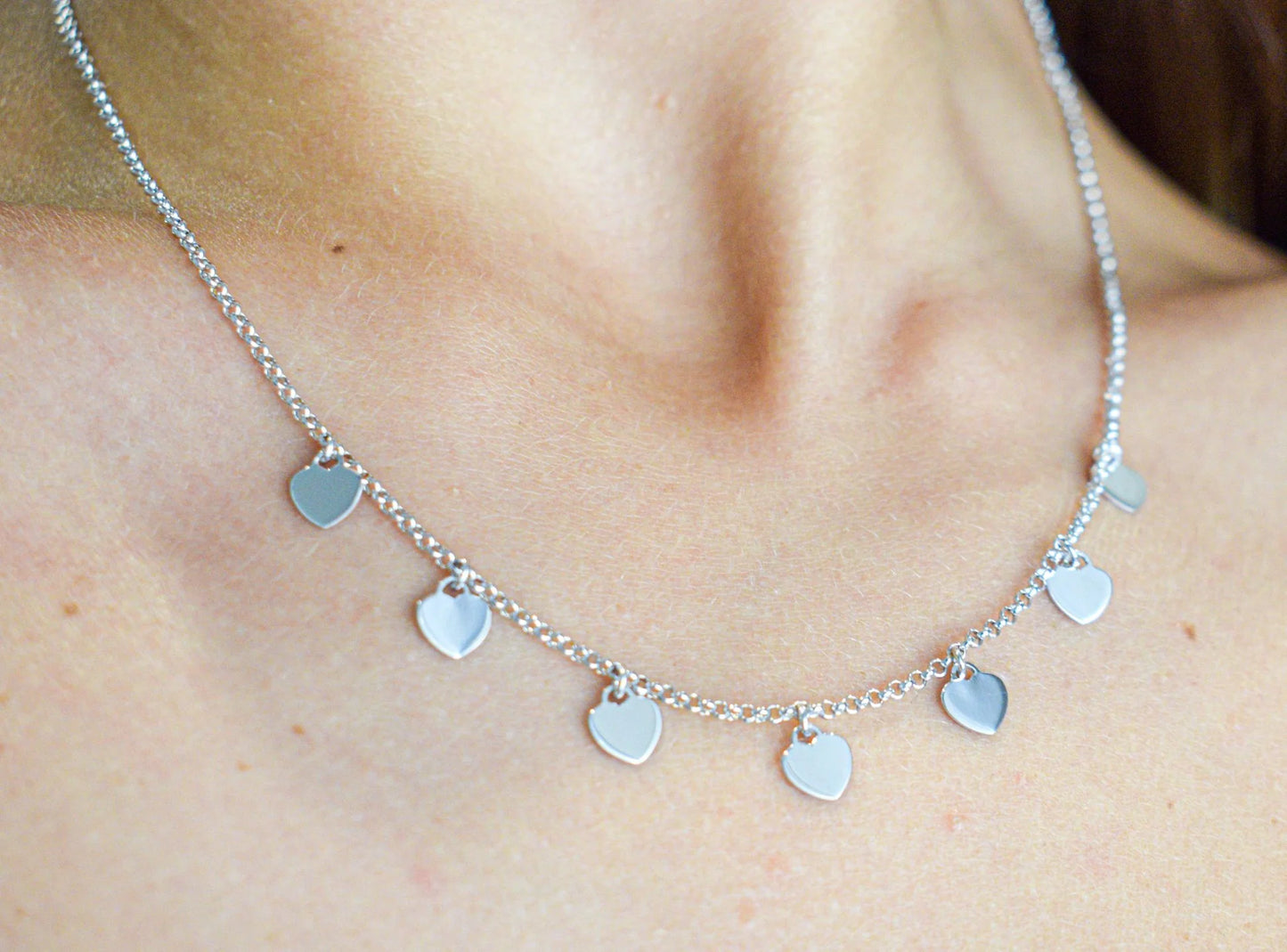 PHANINE 6703 Collana Cuoricini Giocattolo