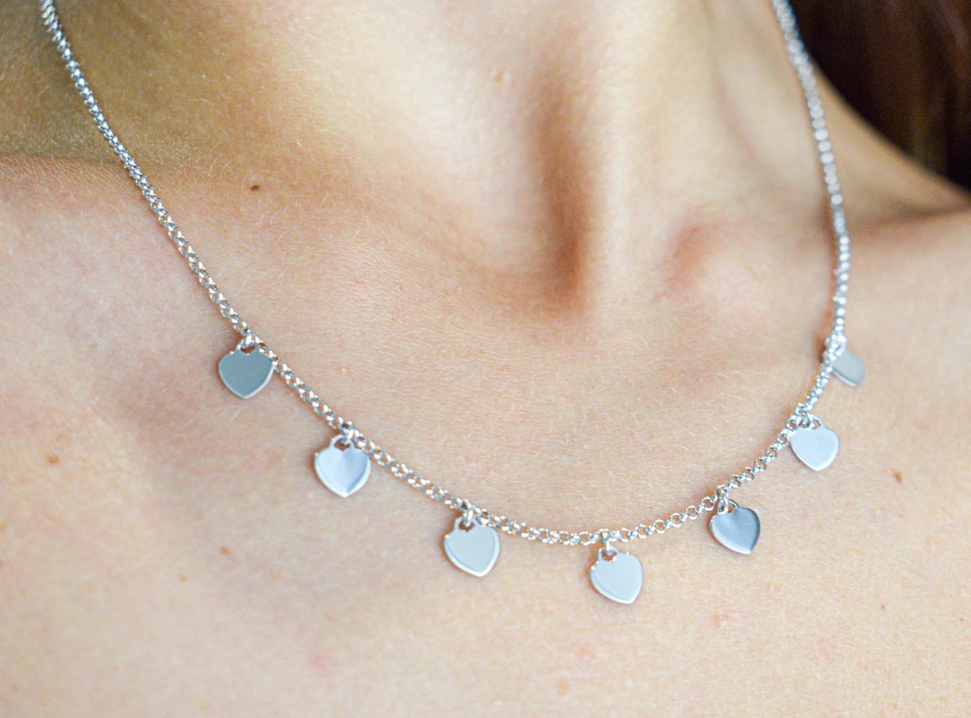 PHANINE 6703 Collana Cuoricini Giocattolo