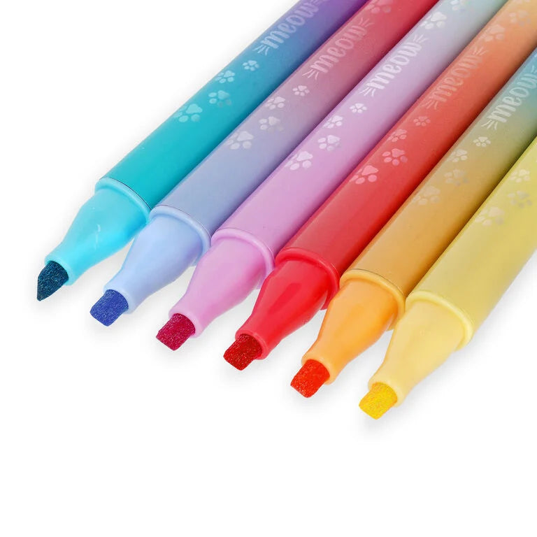 Legami Set 6 Pennarelli Doppia Punta Meow