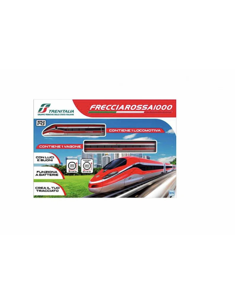 Toys Garden Treno Frecciarossa 1000 Luci Suoni Scala 1:43