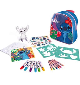 Cerdá Disney Stitch Colouring Figure Set Legno 21x21cm
