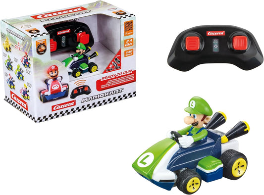 Mario Kart Mini Radiocomandata Luigi 2,4 ghz
