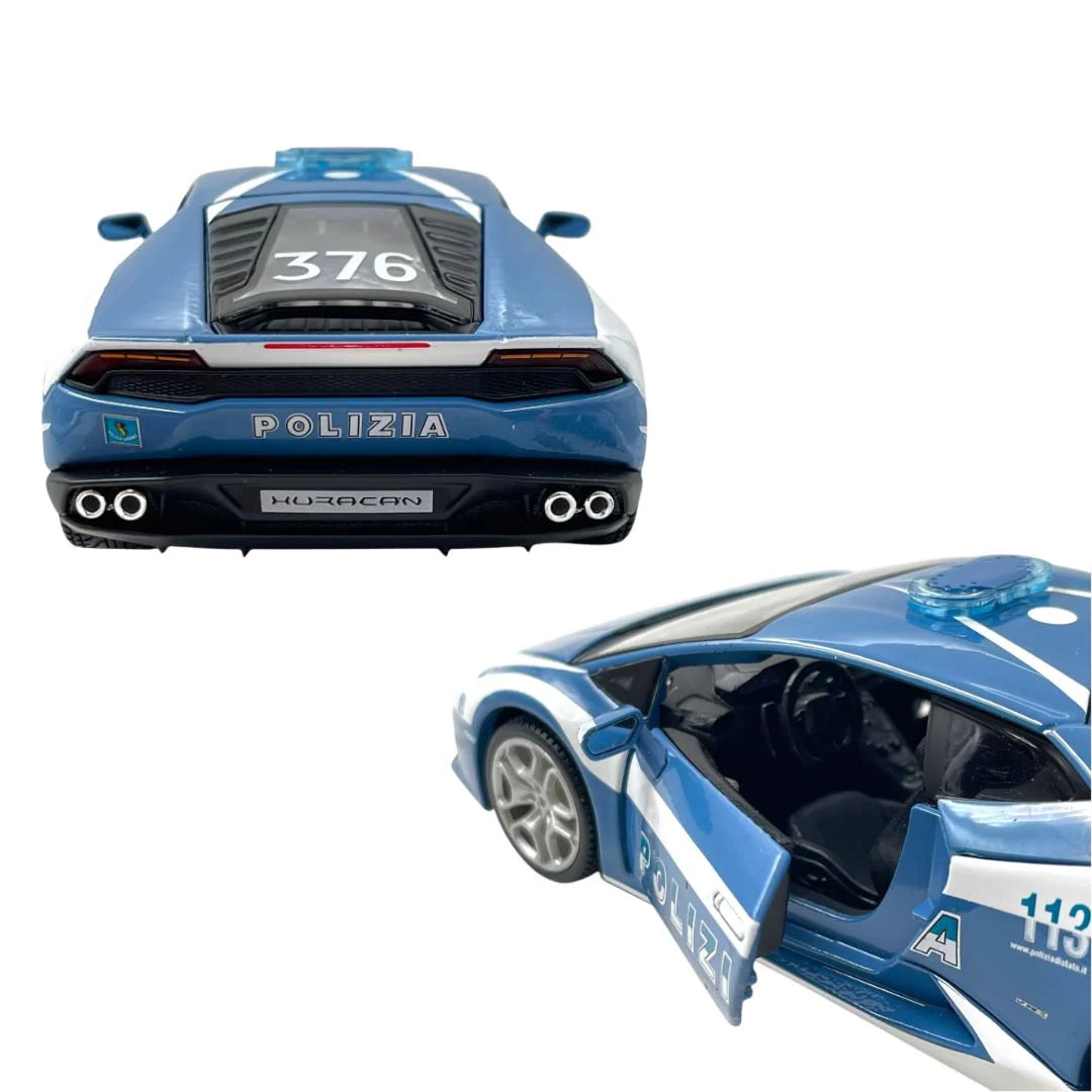 Bburago Maisto - Lamborghini Huracan Polizia - Scala 1:24