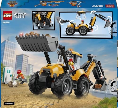 LEGO City 60480 Escavatore Caricatore Giallo