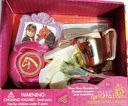 Og dolls  Our Generation  Accessori E  Coppa Equitazione Per Bambole 46 Cm