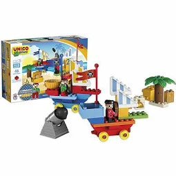 Unico Kit Piratenschiff 100 Pezzi