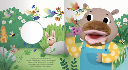Dami Editore - Hippo Ha Sempre Fame. Libro Puppet Colori