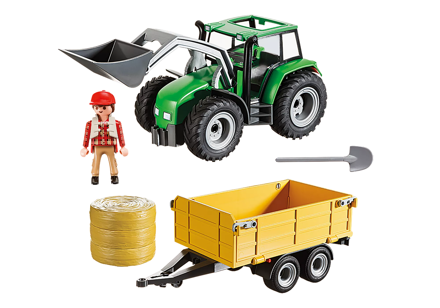 Playmobil 9317 Trattore Con Cassone