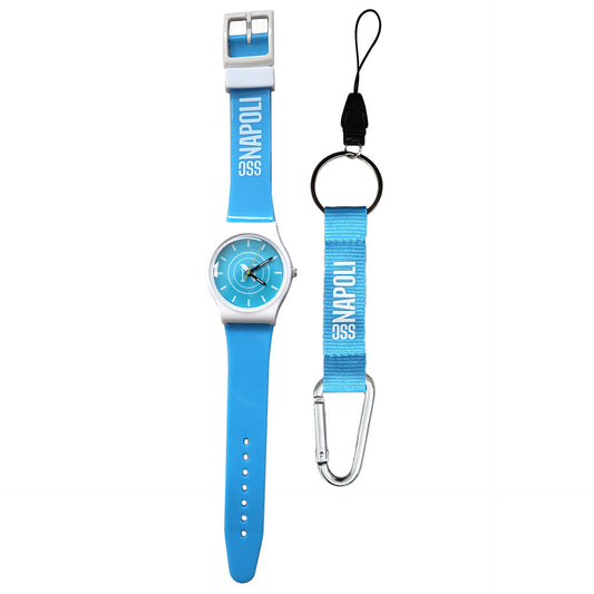 Kit Orologio E Portachiavi Napoli