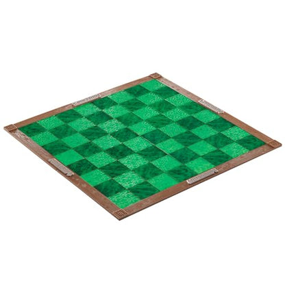 The Noble Collection Minecraft Overworld Heroes Vs Hostile Mobs Chess Set PVC