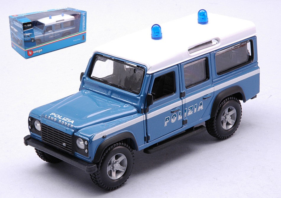 Bburago Land Rover Defender Polizia 1:32