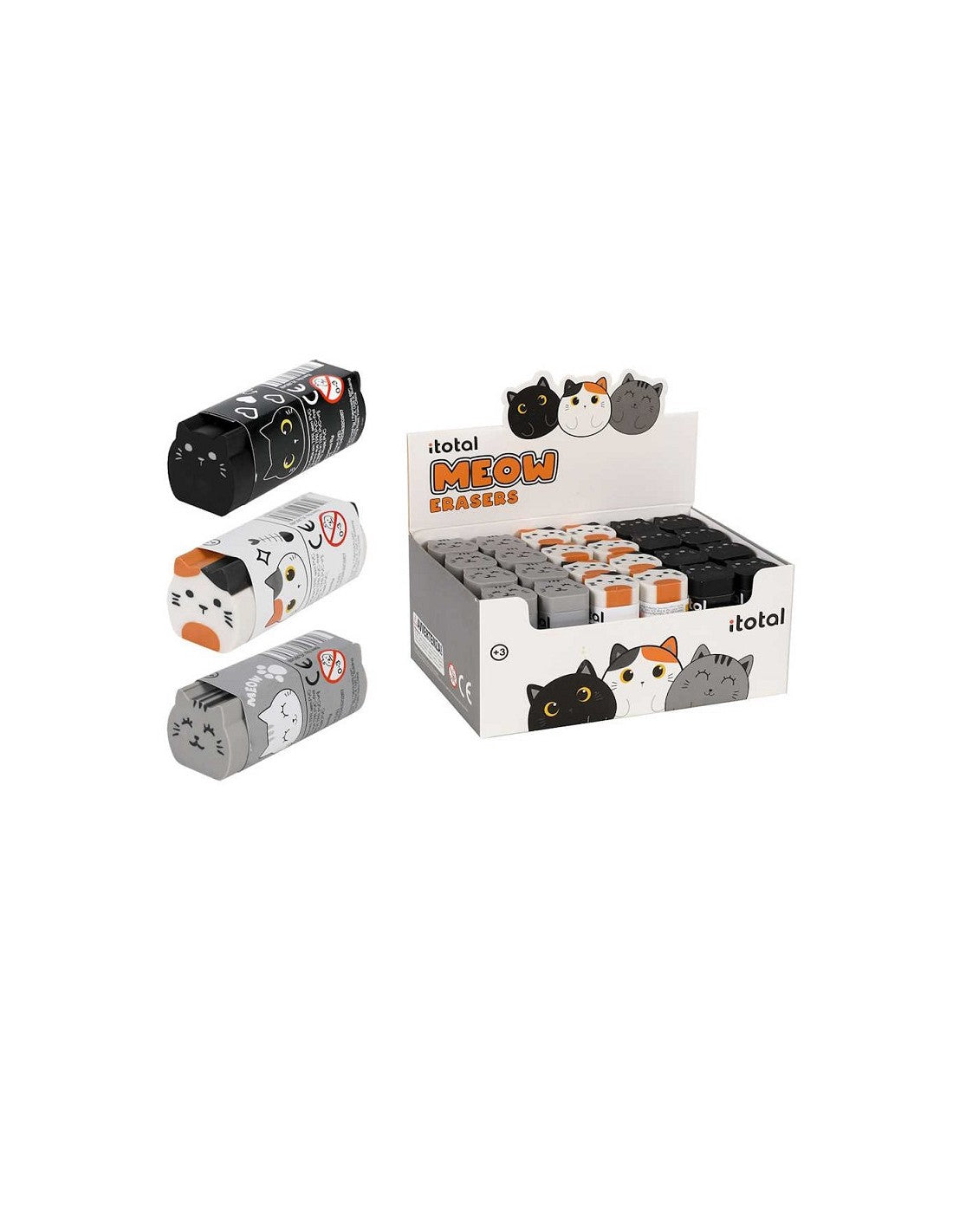 iTotal Gomma Gatto Nero XL1816A