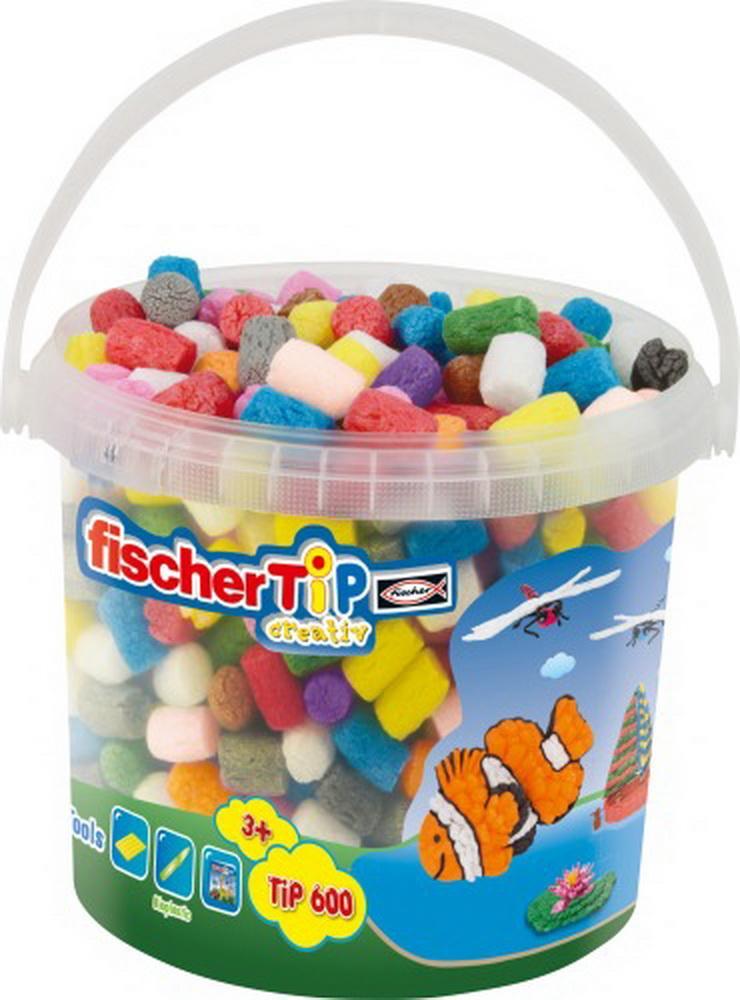 FischerTiP Set per lavoretti per bambini 600 PEZZI