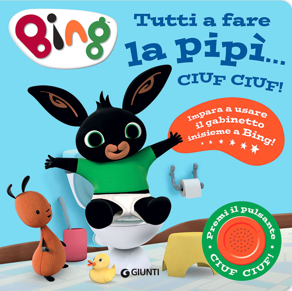 Bing - Il Trenino della Pipì Ciuf Ciuf! Libro Sonoro - 9788809909410