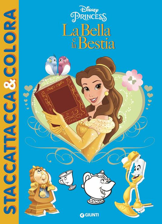 Disney La Bella e la Bestia - Staccattacca e Colora Special