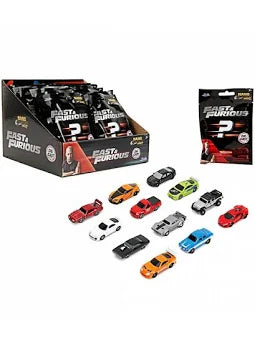 Jada Fast & Furious Blind Pack Nano Cars Collezione