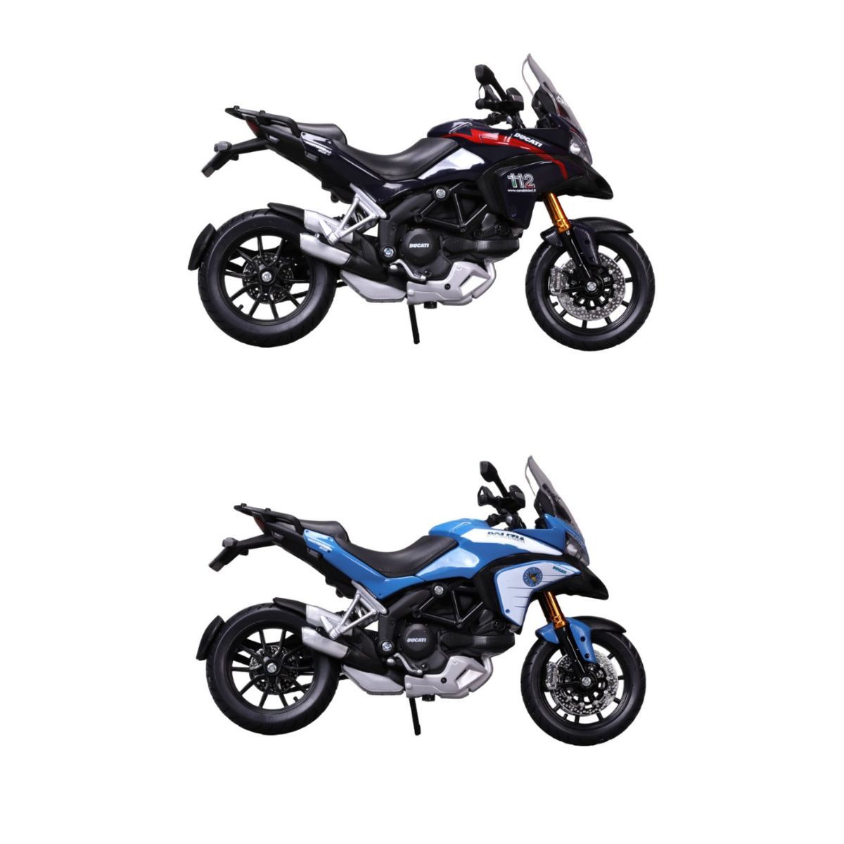 Moto Ducati Multistrada Polizia  1:12 maisto
