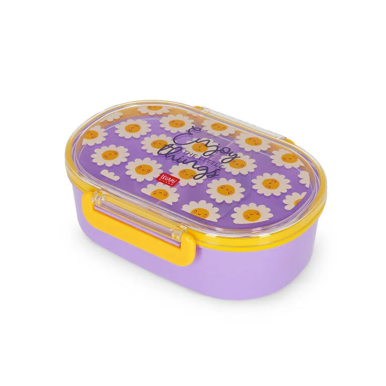 Legami Contenitore Porta Merenda Snack & Go Daisy