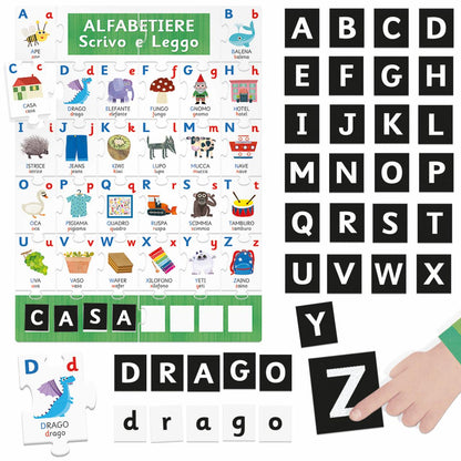 Alfabetiere Tattile Scrivo e Leggo - immagine 2
