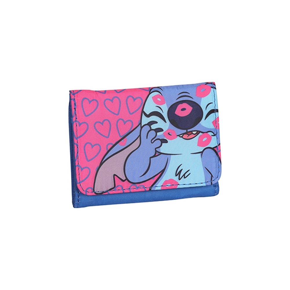 Seven Portafoglio Intelligente Lilo & Stitch Occhi Stellati