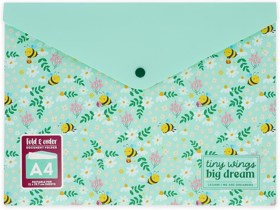 Legami Cartelletta Portadocumenti Fold & Order Bee