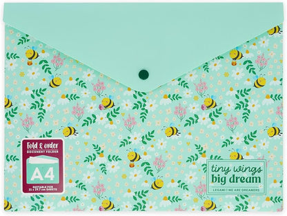 Legami Cartelletta Portadocumenti Fold & Order Bee