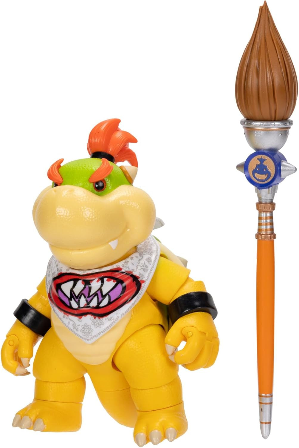 JAKKS Pacific Bowser Jr. Statuina Plastica Multicolore