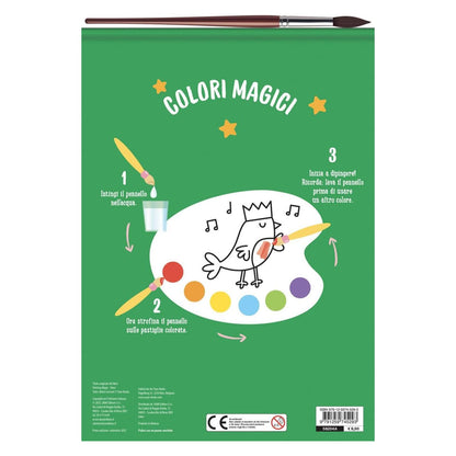 Dami Editore - Colora Il Natale Colori Magici Con Pennello E Acquerelli