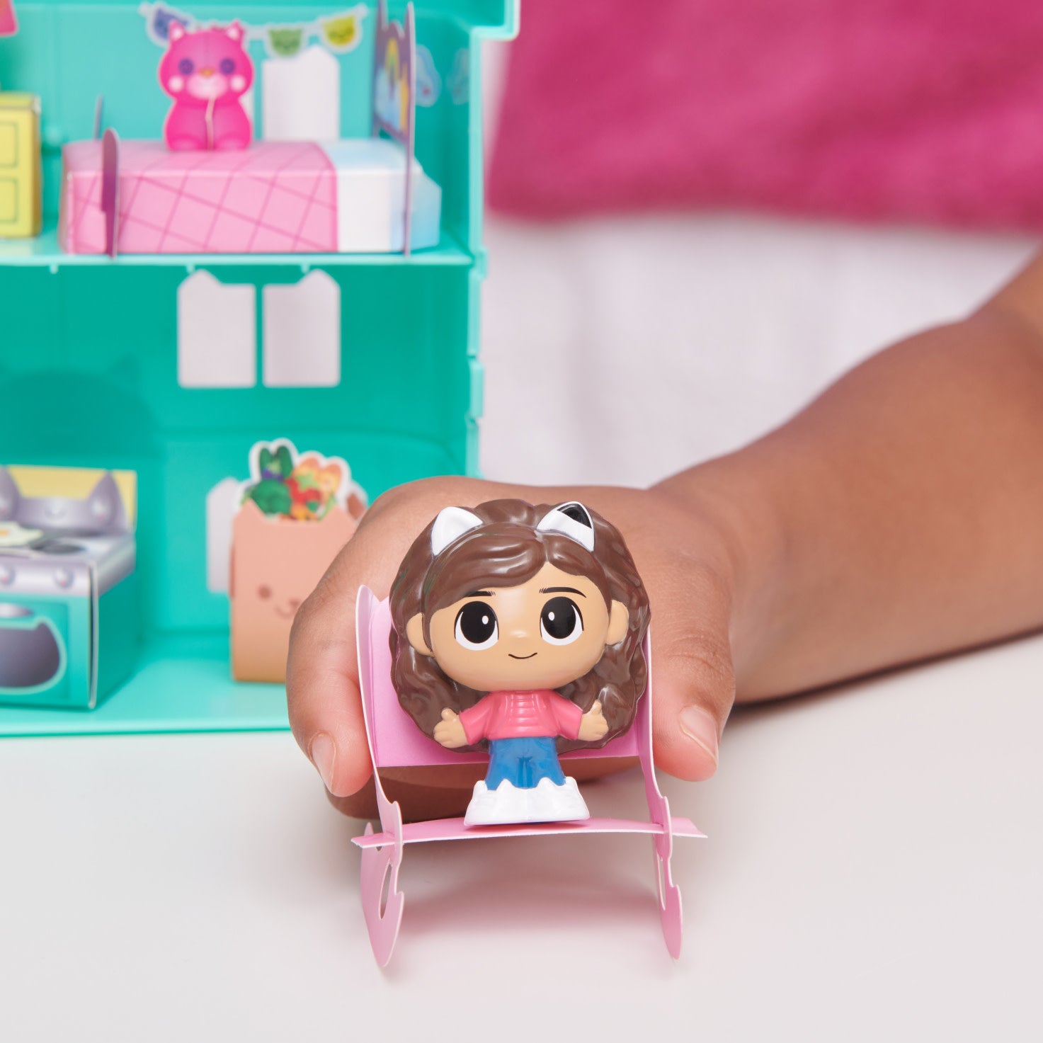 Spin Master Gabby's Dollhouse - Mini Casa 2 Stanze Multicolore